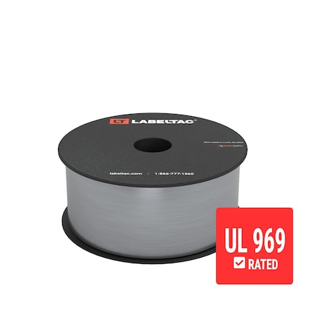 Labeltac UL 969-Approved LabelTac Supply 2in x 150ft LT4/LTPX, Brushed Aluminum LT225UL