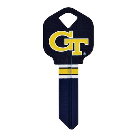 Homecare Products No. 66 Georgia Tech Single Sided Blank Universal Key, 6PK HO3334639