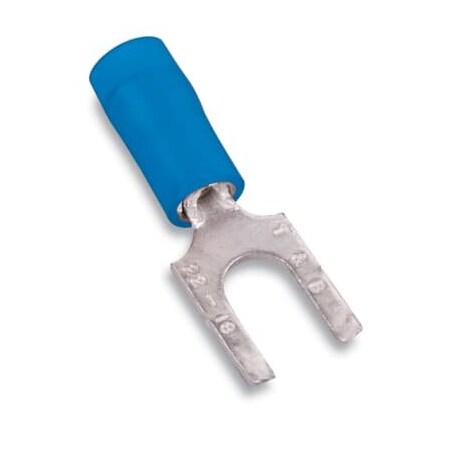 Abb INSNYL FORK TERM FLG 18-14 No6 BLUE, 1000PK RB1203