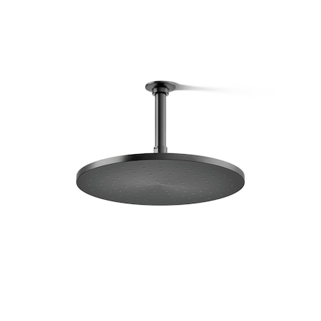 Kohler Contemporary Round 12" single-function rainhead, 2.5 gpm 13690-BGP