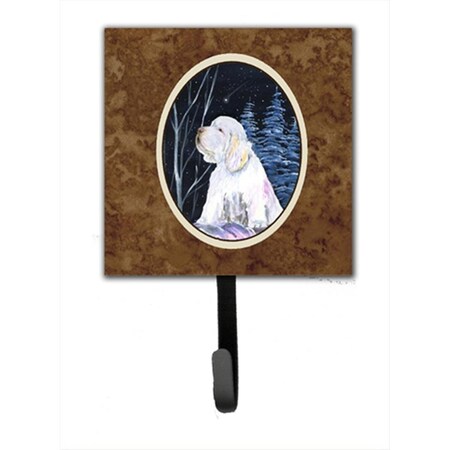 Carolines Treasures Clumber Spaniel Leash Holder Or Key Hook SS8346SH4
