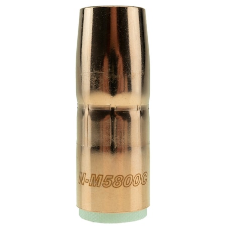 Parker Torchology Miller MDX Style Nozzle, 5/8in Flush Tip, Copper PN-M5800C