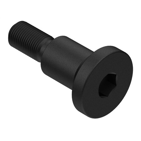 Ampg Cap Head Shoulder Bolts Low Profile Smooth Hex Drive Coarse Thread 3/32inx3/8in Alloy Steel BLTS22-0093-0375ASB