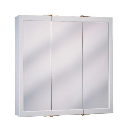 Construir White Tri-view Medicine Cabinet, Rectangle - 26 x 24 x 4.5 in. CO2515496