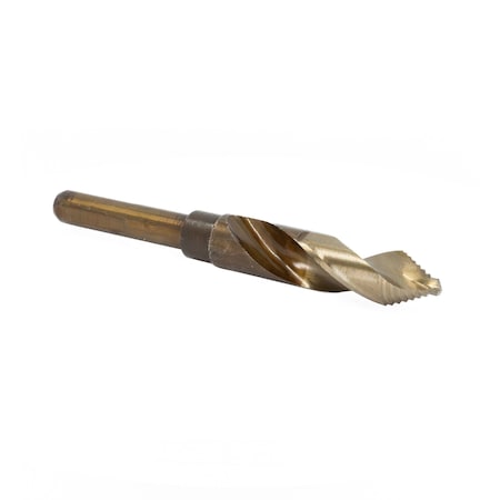 Drill America 15/16" Cobalt Stepped Drill Bit with 1/2" Reduced Shank GSCSD15/16