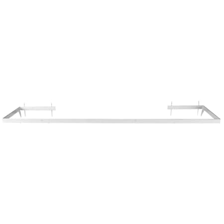 Performance Tool 48 In X 12 In Cross Bar- White Fixture-Wh Bar, W59612 W59612