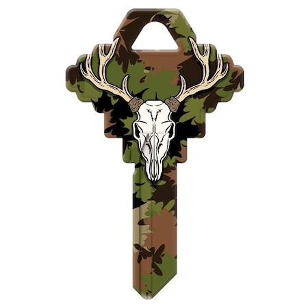 Hy-Ko SC1 KEYBLANK DEER W/CAMOUFLG 15005SC1-DEER