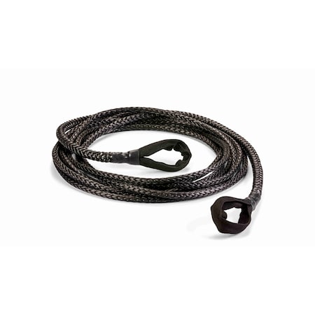 Warn Winch Cable Extension 3/8 In Diameter x 50 Foot Length; Spydura Synthetic Rope; Loop on Each End 93119