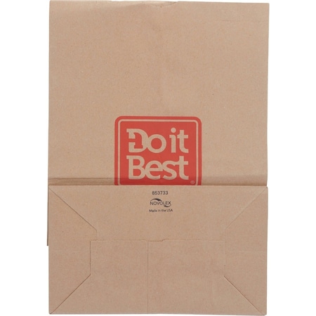 Do It Best 70 Lb. Capacity Paper Shopping Bag, 400PK 90074