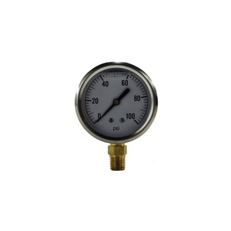 Midland Industries GAUGE PRESS PNEU 2-1/2IN 0 TO 300PSI NPT 80067