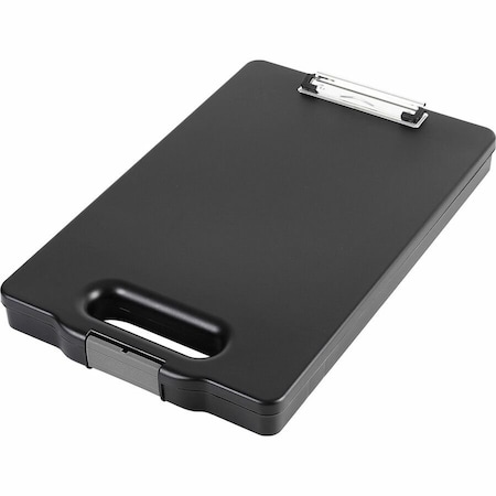 Business Source Storage Clipboard, 200 Sheet Capacity, Black BSN49270