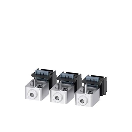 Siemens circular conduc. terminal TA1.1 10A&95 mmAsqrd with auxiliary conductor voltage 3VA9113-0JG11