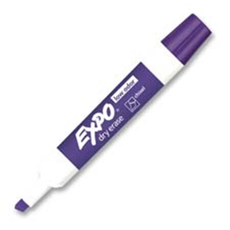 Sanford Sanford Ink Corporation Dry Erase Marker- Low Odor- Chisel Tip- Purple SAN80008