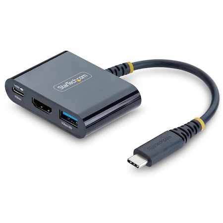 Startech.Com CONVERT A SINGLE USB-C PORT INTO HDMI, 140W PD PASS-THROUGH, AND USB-A 5GBPS WIT 168B-USBC-MULTIPORT