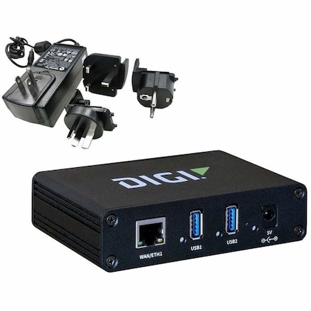 Digi International KIT, DIGI ANYWHEREUSB 2 PLUS WITH POWER SUPPLY AND INTERNATIONAL PLUG TIPS US,  AW02-G300-GLB