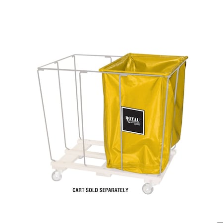 Royal Basket Trucks Drop-In Divider, 10 bu, Ylw G10-YYX-R2N