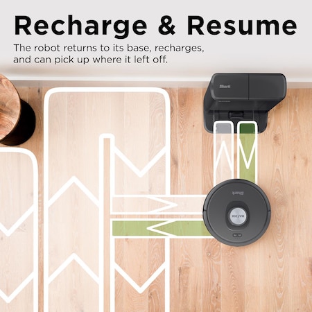 Shark Matrix Bagless Cordless Standard Filter WiFi Connected Robotic Vacuum RV2310AE