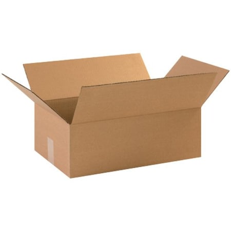Partners Brand Corrugated Boxes, 17 1/4" x 11 1/2" x 6", Kraft, 25/Bundle 17116R