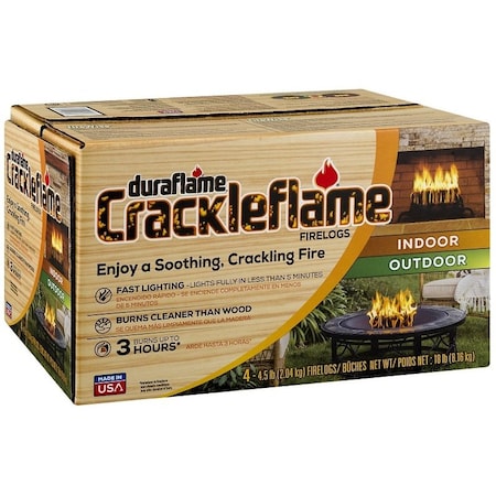 Duraflame Firelog Ind/Otd 3Hr 4.5Lb 04537