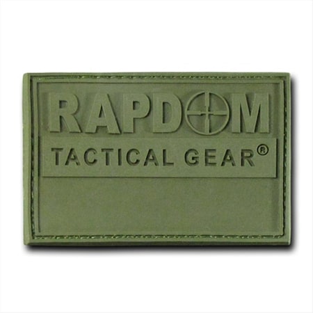 Rapdom T90-OLV Rubber Patch- Olive T90-RAPDOM-OLV
