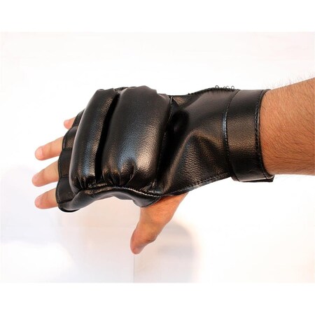 Shelter Boxing Training Gloves - Black, Large 125-L