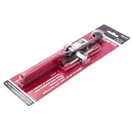 Jtc Auto Tools Cv boot band clamp tool for 1/4 in & 3/8 in widths - universal band-type clamp installation 1833