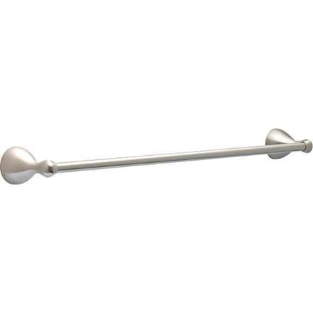 Delta 24" Foundations Towel Bar Spotshield Satin Nickel Finish FNDS24-BN