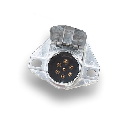 Switch Components Heavy Duty 7-Pole Diecast Connector, Socket TC7-SE1-Z