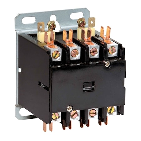 Resideo 4 pole 40 Amp PowerPro Definite Purpose Contactor compliant w/ A2L refrigerants. Repl DP4040A5002 DPL4040A5002