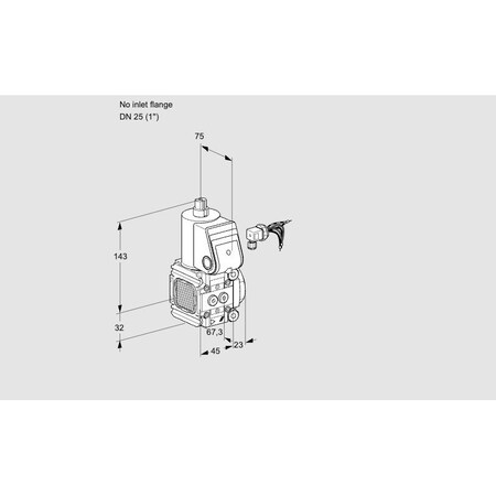 Honeywell Kromschroder VAS1-/25R/NK KS88011398