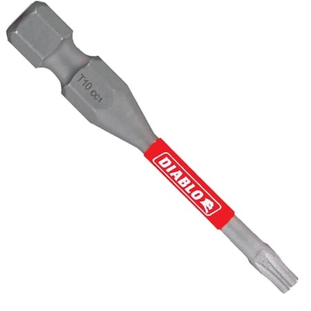 Diablo T10 TORX 2'' Power Impact Screwdriver Bit DT102P1