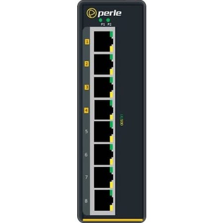 Perle Systems Perle IDS-108FPP - Industrial Ethernet Switch with Power Over Ethernet 07011170