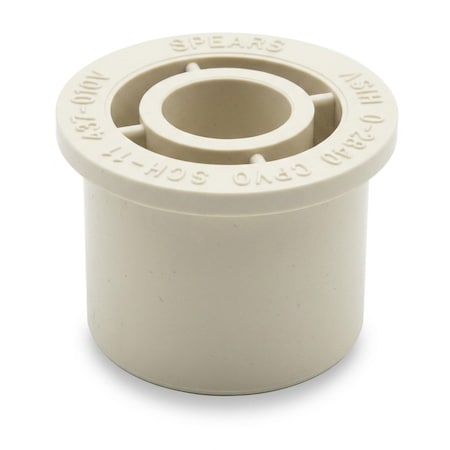 Supplygiant 2 x 3/4 Inch CPVC Bushing Spigot x Socket Pipe Fitting White, 10PK DWCV4256-10-Pk
