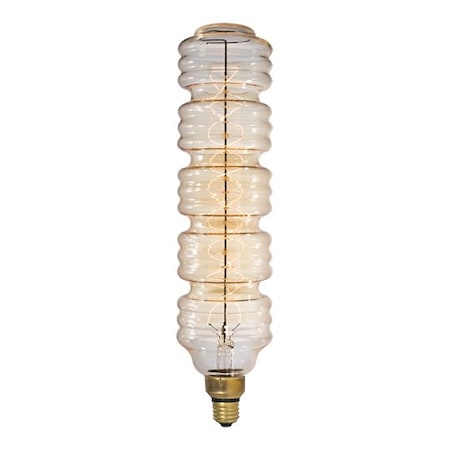 Bulbrite 60-Watt Water Bottle Incadescent Medium Based (E26) Grand Filament Light Bulb Nostalgic 2200k 137501