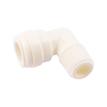 Sharkbite Push to Connect 0.5 x 0.37 in. Dia. MIP Elbow, 3PK 4809133