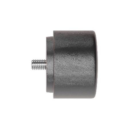American Hammer Replacement Hammer Tip, Black, Round AM2HTIP