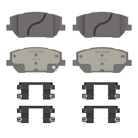 Wagner Brake OEX Front Disc Brake Pad Set Premium Ceramic,  OEX2198