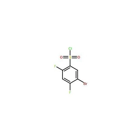 Ak Scientific 5-Bromo-2, 4-difluorobenzene-1-sulfonyl chloride (25g), CAS 287172-61-6 2833AB-25g