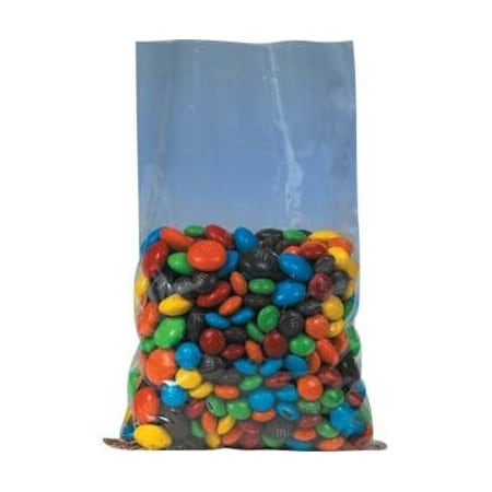 Partners Brand Flat Poly Bags, 14" x 20", 1.5 mil, Clear, 1000 PK PZ465