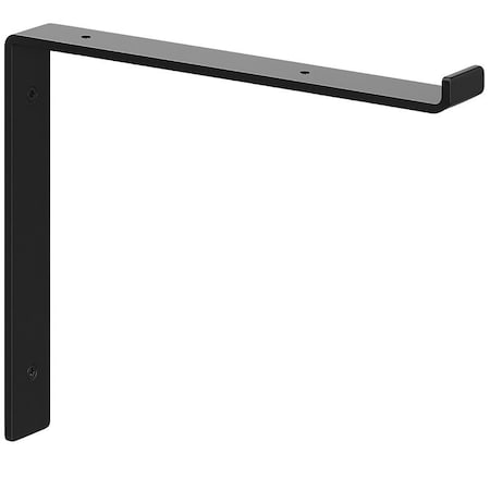 Shelf-Made Silverton 201 Premium Decorative Shelf Bracket, 75 lb, 12 in L, 10.313 in H, Steel RP-201SL-12BK