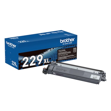 Brother High Yield Black Toner Cartridge 3,000 Yield TN229XLBK