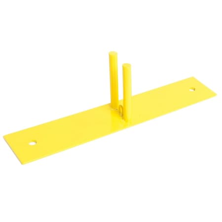 Petpride 7 x 24 in. Perimeter Patrol Panel Ground Base, Yellow PE3006600