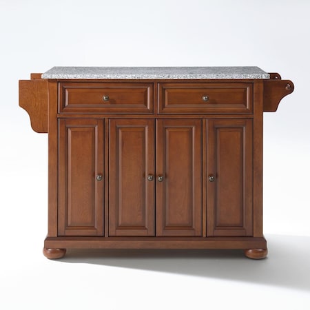 Crosley Alexandria Granite Top Full Size Kitchen Island/Cart KF30003ACH