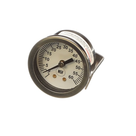 Jackson Pressure Gauge, 0-60 PSI, JFT Series 6685-002-93-43