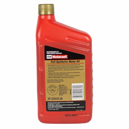 Motorcraft Engine Oil,  XO5W50QGT