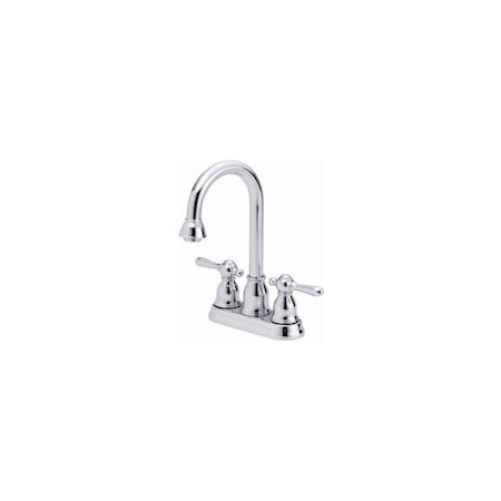 Homepointe Bar Faucet, 2 Metal Handles, Brushed Nickel 204672