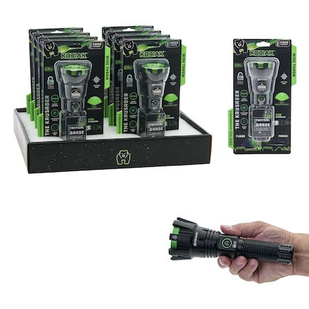 Kodiak Krusader 5000 Lumen Tactical Flashlight K-5K-8