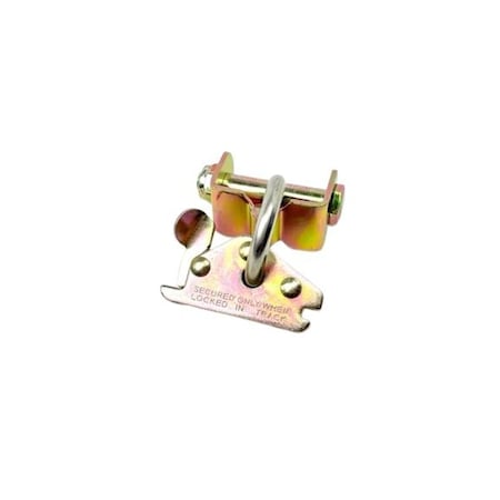 Safe N Secure 2'' E-Track Spring End with O-Ring and Bolt Connector H-2HDOR-AUTO