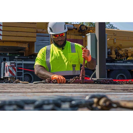 Crossfire Safety Glasses, Clear Lens, Matte Black Frame, 1 PR 1224 W