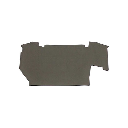 K&M Mfg Floor Mat for Case IH 71-72-89 Series Magnum Tractors 3/8-In. Thick Black Rubber 4337